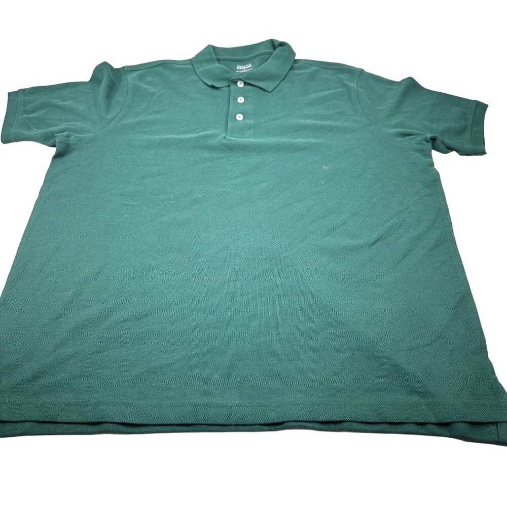 French Toast Men's Sz Large Short Sleeve Sport Polo Academy Sports Outdoor Green